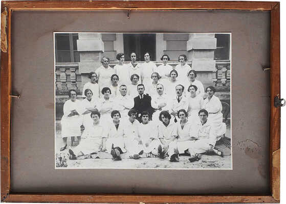 Неизвестный художник. Лот из двух предметов: